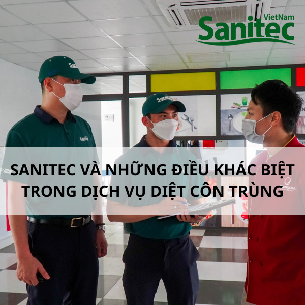 Sanitec Và Những Điều Khác Biệt Trong Dịch Vụ Diệt Côn Trùng